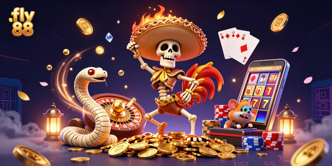 Catch thrilling wins at fly 88 with a vibrant casino scene celebrating big rewards and excitement.