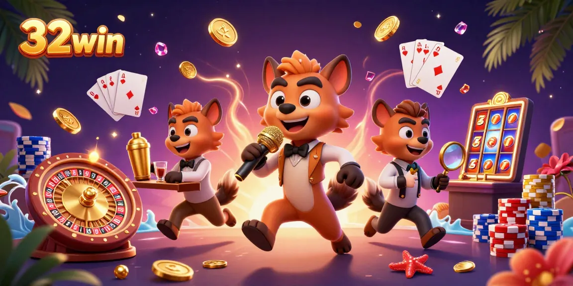 Players enjoy winning strategies at 32win's vibrant comedy casino with interactive games.