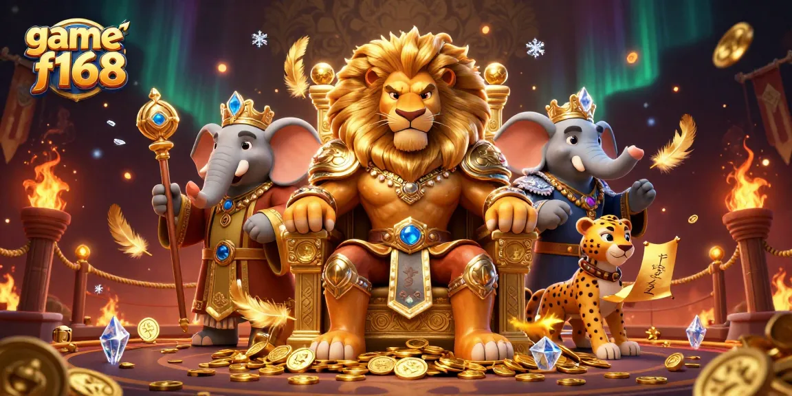 Join the action at game f168 with dynamic characters in a thrilling gambling scene filled with excitement.