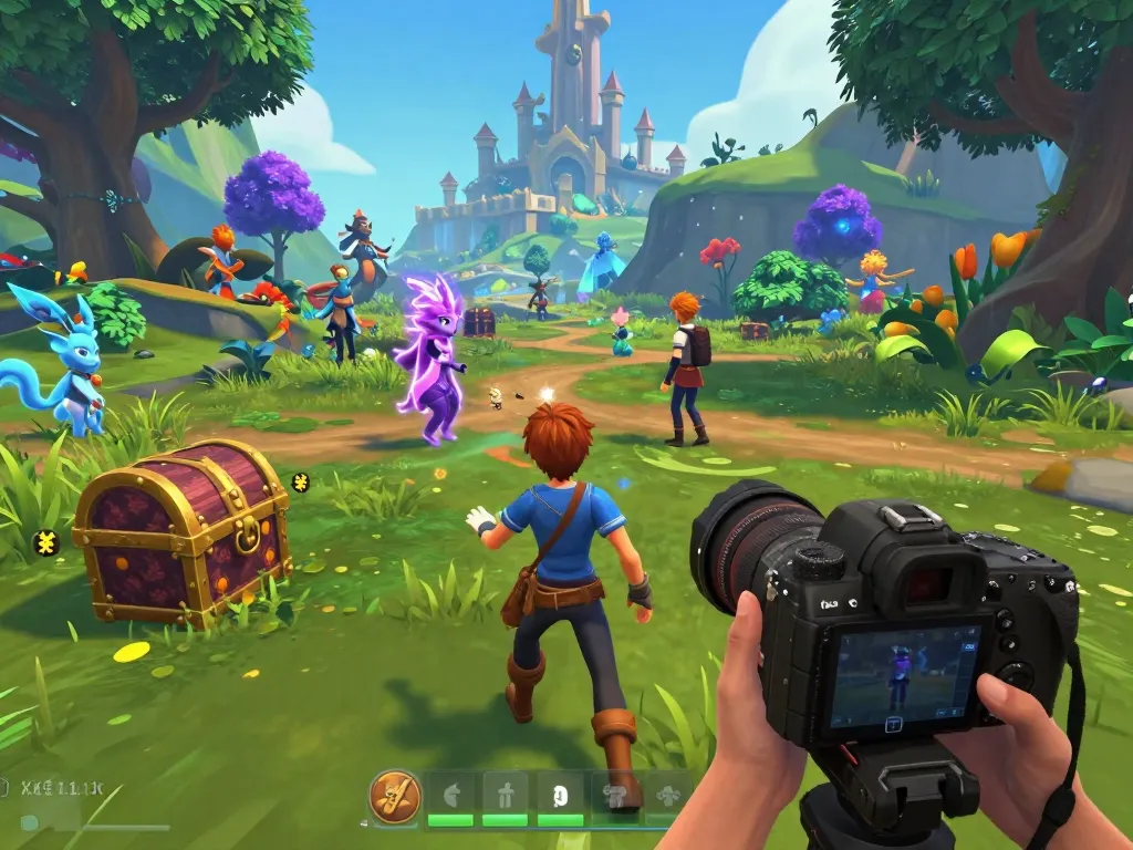 Immersive scene from an xxx game showcasing vibrant 3D interactive environments with engaging characters.