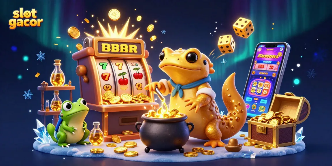 Experience the thrill of slot gacor with dynamic 3D characters and a jackpot explosion.
