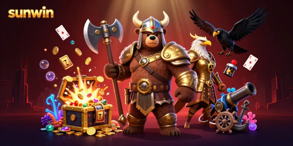Experience thrilling slots with sunwin's engaging Viking adventure featuring dynamic animations and rich designs.