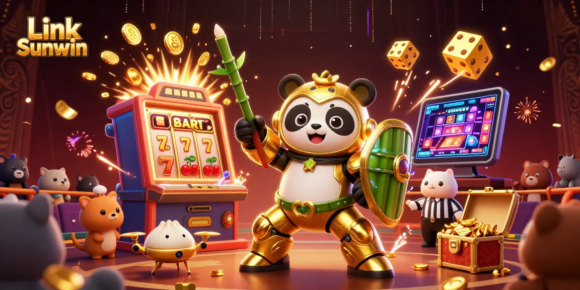Join the action at Link Sunwin while experiencing a thrilling casino game scene.