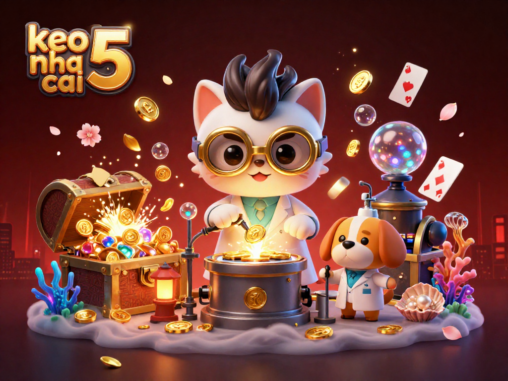 Enter the thrilling world of keo nha cai 5 with dynamic gameplay exploding in gold coins and colorful gems.