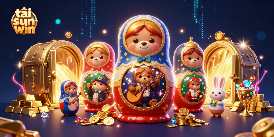 Play to win big with tải sun win in this vibrant casino-themed 3D illustration.